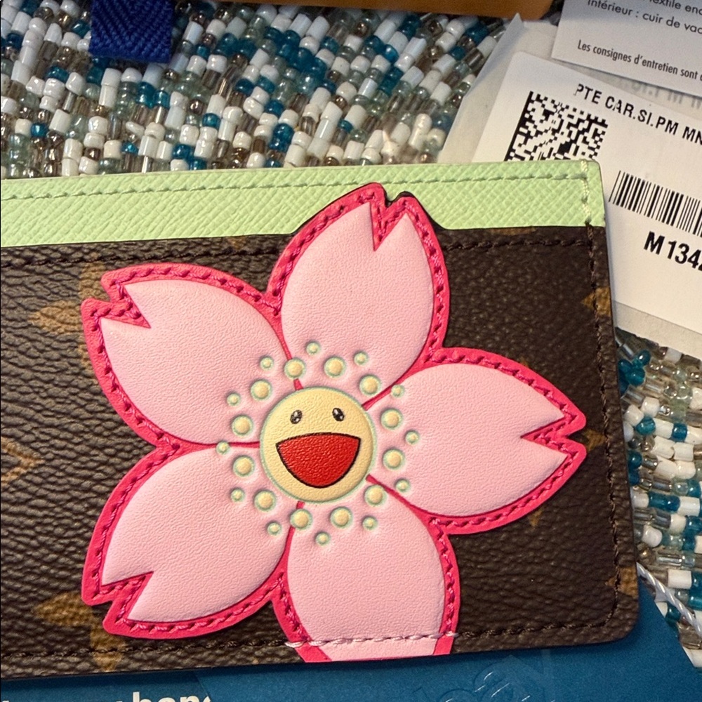 Louis Vuitton LV X TM Cherry Blossom Monogram Card Case - Picture 4 of 5